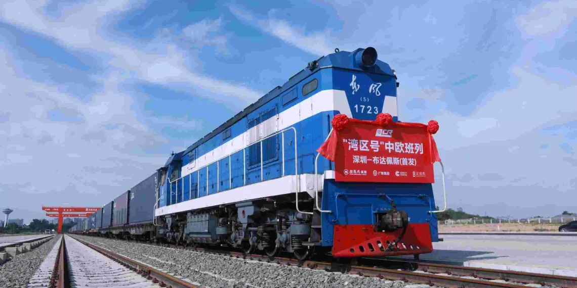 “深圳—布達佩斯”國際物流新線路開行