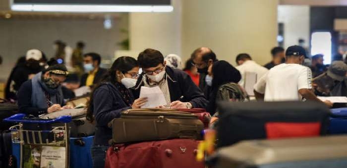 印度报告发现6名变异新冠病毒感染者