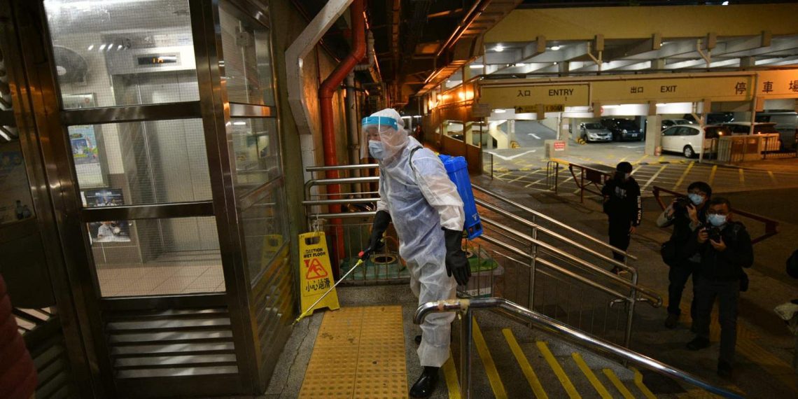 香港新增95宗确诊病例 葵盛西邨同座同层12人染疫
