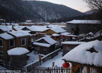 黑龙江牡丹江：魅力雪乡醉游人