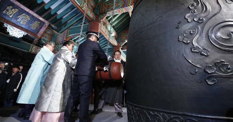 韩首都圈将再提升防疫级别 首尔67年首次取消新年敲钟