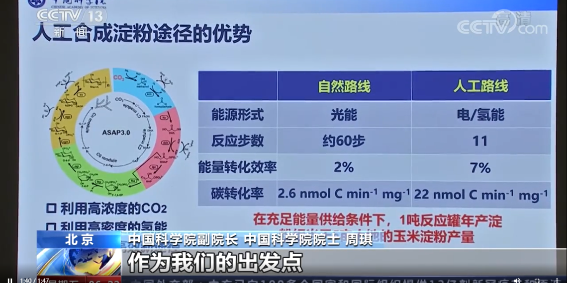 中外专家热评从二氧化碳人工合成淀粉:助解人类未来面临重大挑战