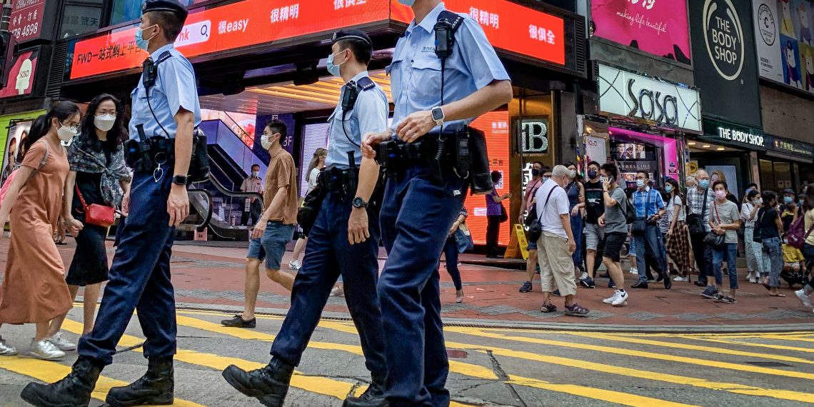 香港2021年逾160人涉违国安法被捕
