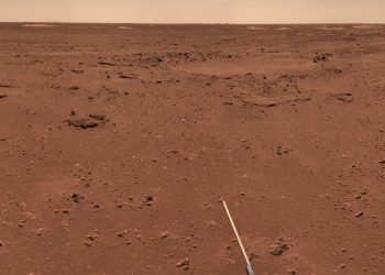 新年第一天，中国国家航天局发布火星精美图像