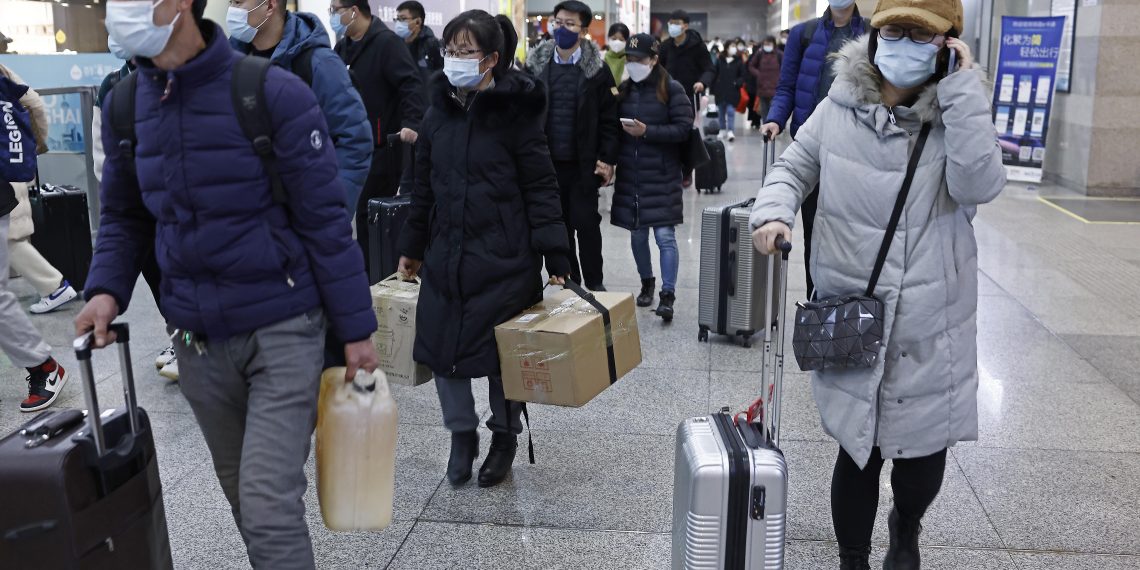 春节假期中国国内游2.51亿人次　恢复至疫前五成六