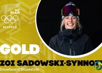 Zoi Sadowski-Synnott 赢得新西兰首枚冬奥会金牌!