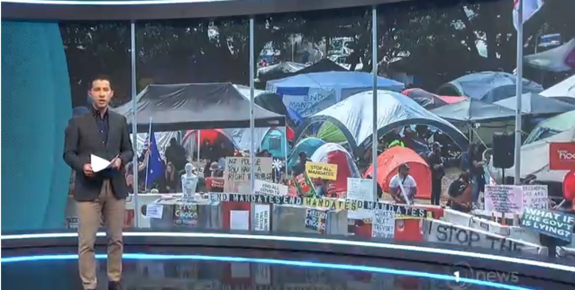 新西兰议会场地抗议活动进入第 12 天，警方表示“缓解和谈判”是唯一安全手段