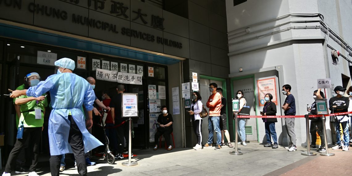香港新增27765宗病例 死亡率上升至0.58%