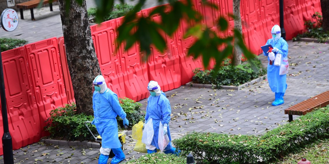 中国内地日增本土确诊连续4天破千例 北京出现校园聚集性疫情