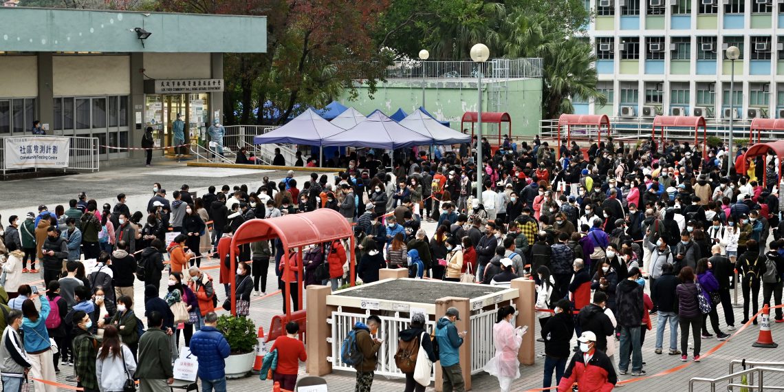 香港公布暂缓全民强制检测计划