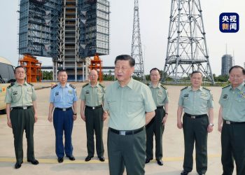 习近平视察文昌航天发射场时（+视频）