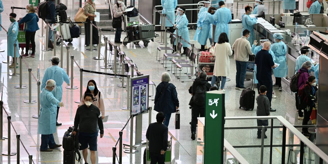 香港增5823宗病例 迄今2宗病例涉新变异病毒株XE