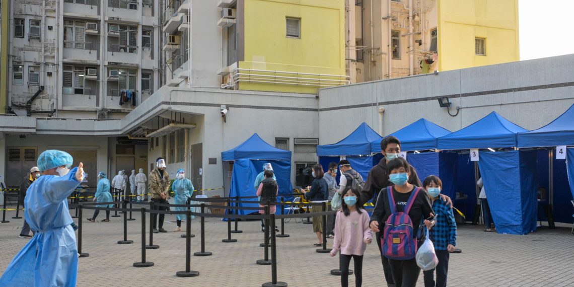 香港市民4月8日起连续三天进行快速抗原测试