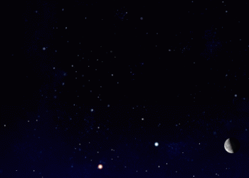 星空有约|趣味一幕！木金火土“四星一线”连续5天来伴月
