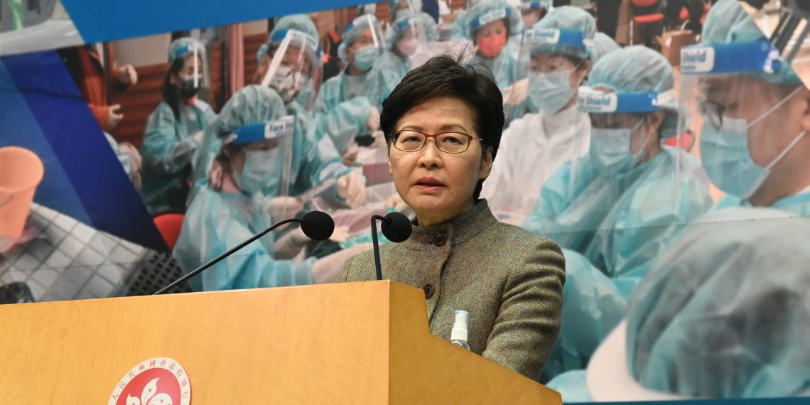 林郑月娥：快测呈阳性病例上升 但在可处理范围内