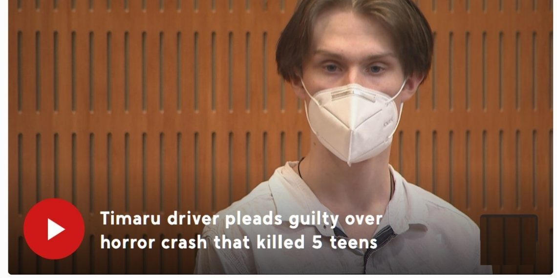 蒂马鲁司机对造成 5 名青少年死亡的恐怖车祸认罪