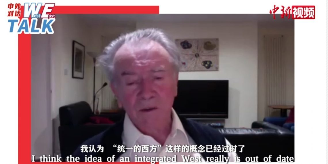 【东西问·中外对话】 “全球化”概念首倡者：“统一的西方”概念已经过时了
