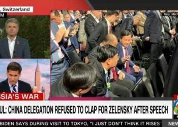 CNN承认“中国代表团没为泽连斯基鼓掌”报道失实