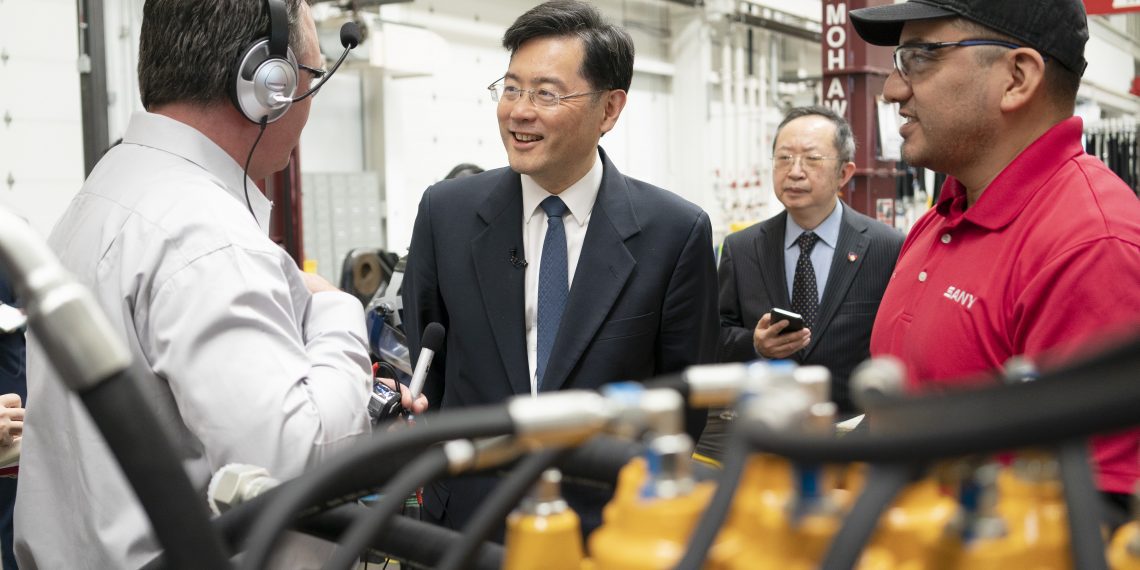 秦刚:竞争不应成为中美关系主流和主基调
