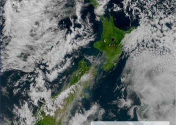 周四早上新西兰南岛大部分地区气温低于0℃