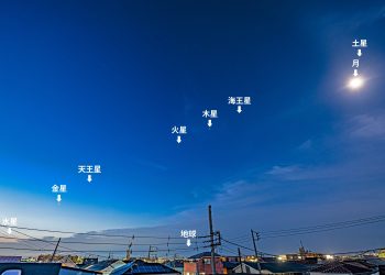 6月26日凌晨：金星、昴星团、残月将组成“直角三角形”