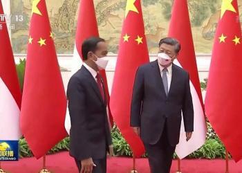 视频丨习近平同印度尼西亚总统佐科会谈