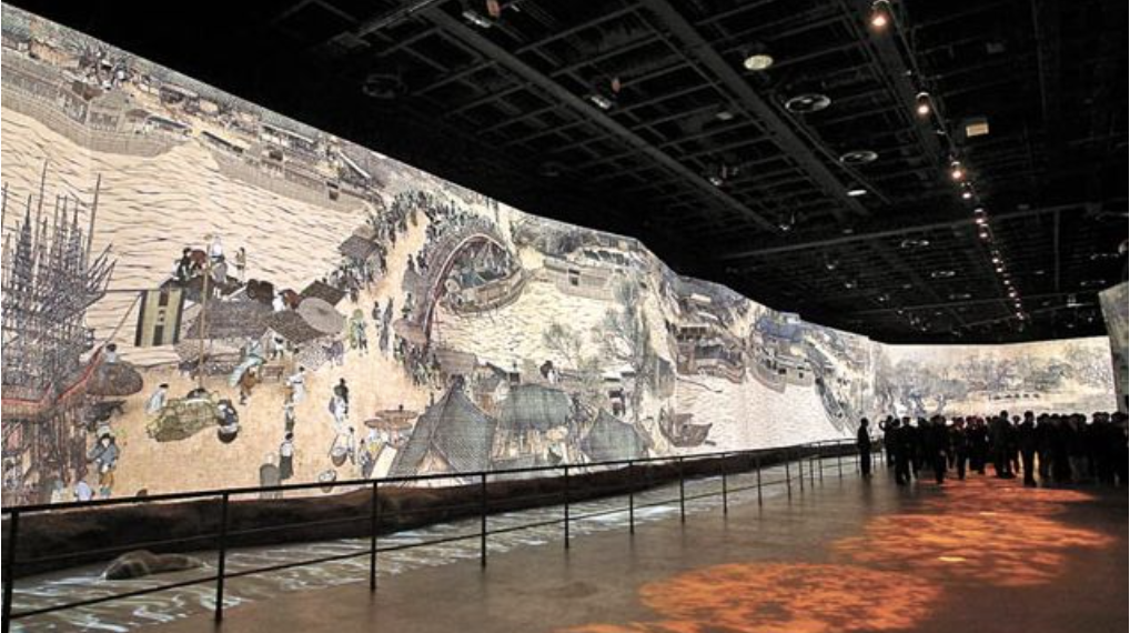 “流动的杰作-清明上河图”多媒体展在新西兰奥克兰举行