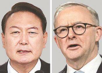 日韩澳新首次首脑会议　确认与北约推进协作