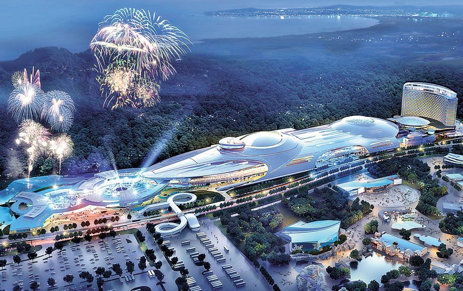 珠海橫琴「長隆海洋科學樂園」主體完工 為全球最大室內主題樂園
