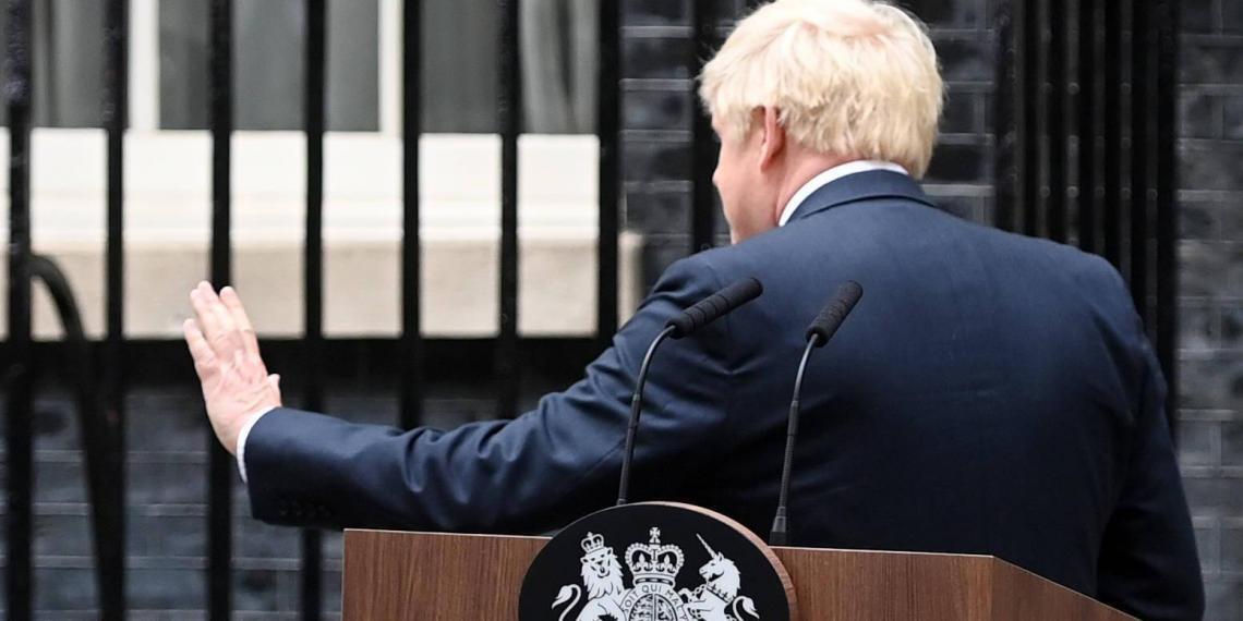 英首相约翰逊发表辞职声明:现在需要一位新党魁