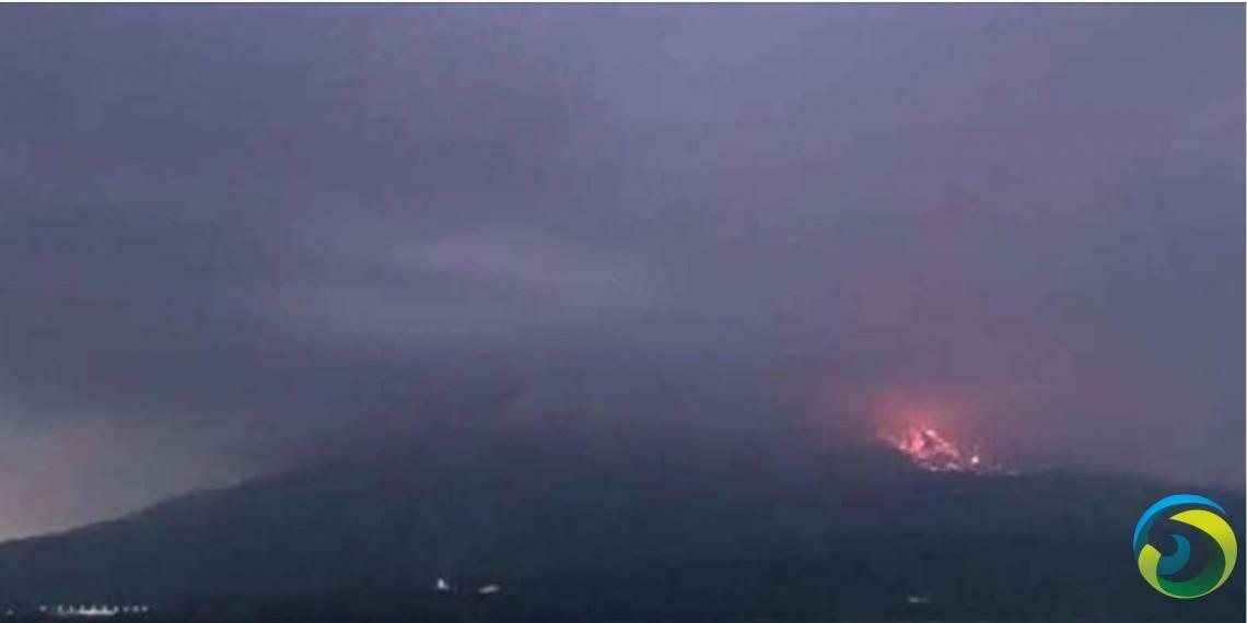 日本樱岛火山发生大规模喷发 日本气象厅发布最高级别警报