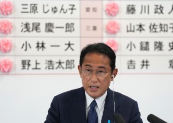 日本参议院选举：修宪势力议席数“过门槛”