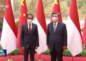视频丨习近平同印度尼西亚总统佐科会谈
