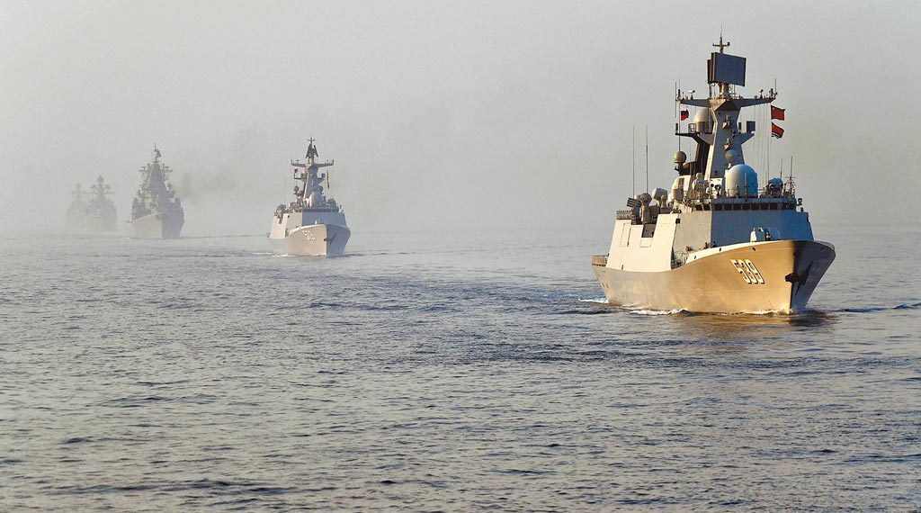 中国将在渤海和北部湾特定海域执行军事任务　