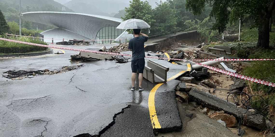 又有一名在韩中国公民确认在暴雨中遇难
