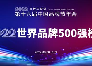以中国标准评价世界品牌 ——《TopBrand 2022世界品牌500强》榜单首次发布