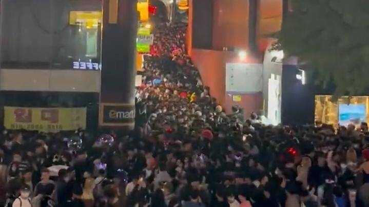 韩国踩踏事故151死　4名中国公民遇难