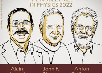 法美奥三位科学家获得2022年诺贝尔物理学奖