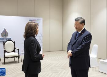 （视频）习近平分别会见巴布亚新几内亚总理、智利总统博里奇，并与美国副总统简短交谈