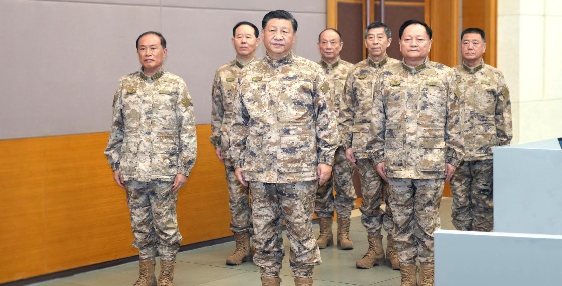 习近平视察军委联合作战指挥中心强调:全面加强练兵备战