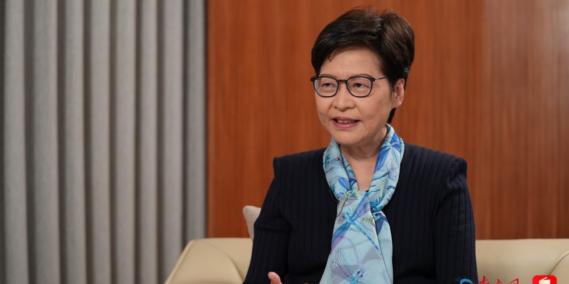 林郑月娥卸任后首次专访 诉任职特首心路历程（+视频）