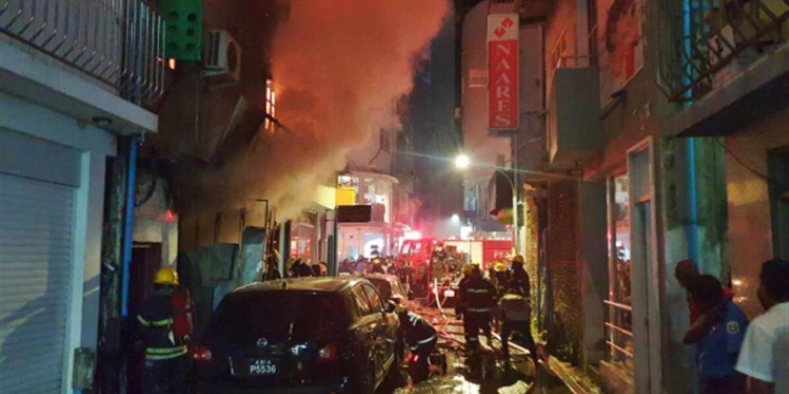 马尔代夫首都发生火灾 至少10人死亡