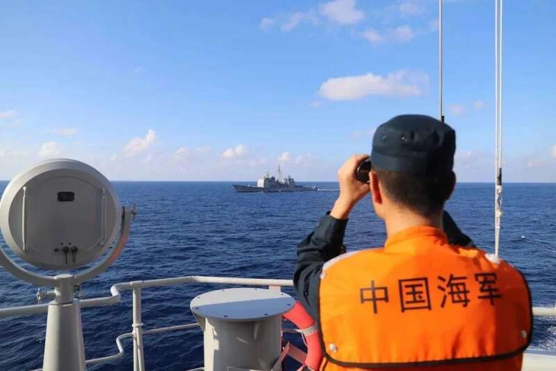 美舰擅闯中国南沙海域　中方回应