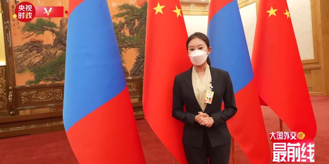 视频丨习近平同蒙古国总统呼日勒苏赫举行会谈