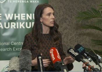 新西兰总理阿德恩在反恐年会上解释国家安全问题