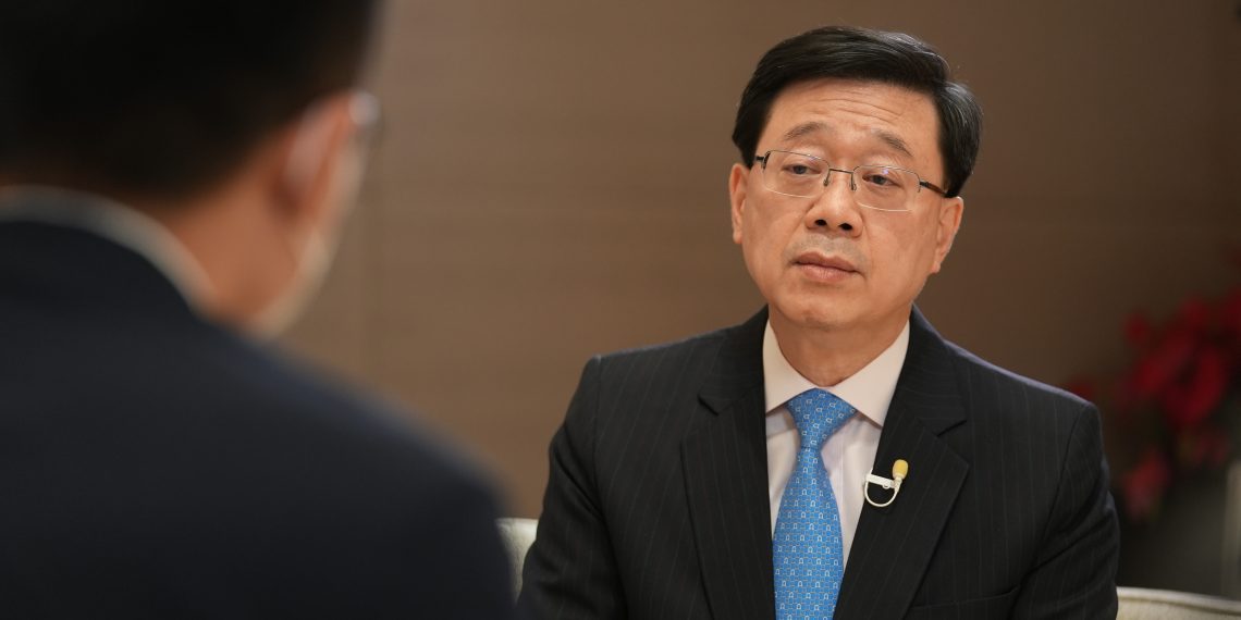 香港特首李家超:“由治及兴”关键是要“及早兴”