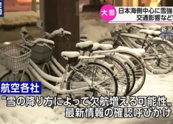 日本强降雪已致13死85伤　