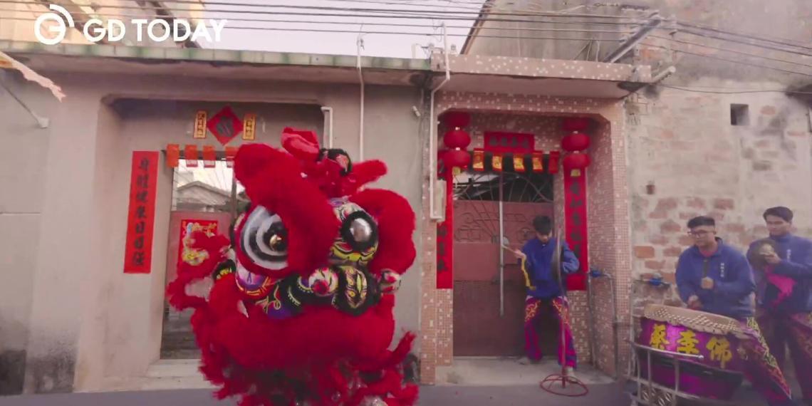 粤味中国年|蔡李佛拳发源地看功夫醒狮