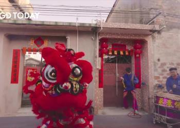 粤味中国年｜蔡李佛拳发源地看功夫醒狮