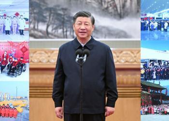 习近平春节前夕视频连线看望慰问基层干部群众　